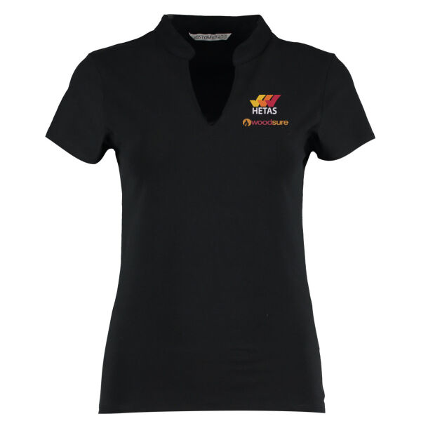 HETAS + Woodsure - Kustom Kit Ladies V Neck Corporate Top Thumbnail
