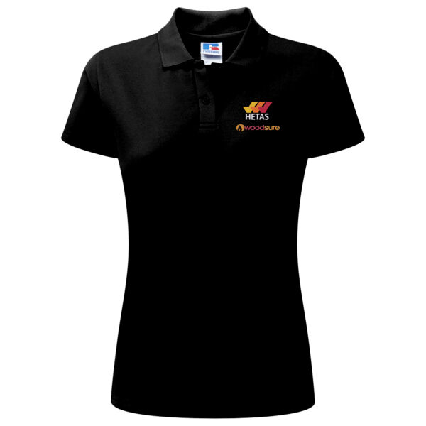 HETAS + Woodsure - Russell Ladies Classic Poly/Cotton Piqué Polo Shirt Thumbnail