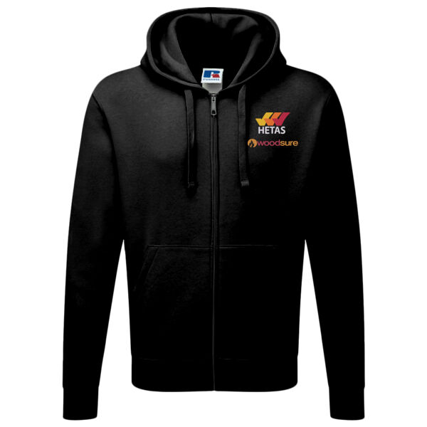 HETAS + Woodsure - Russell Authentic Zip Hooded Sweatshirt Thumbnail