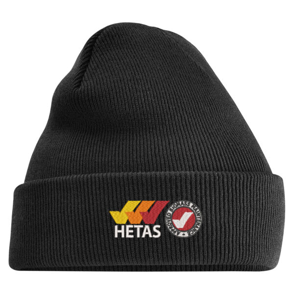 HETAS Biomass Maintenance - Beechfield Original Cuffed Beanie Thumbnail