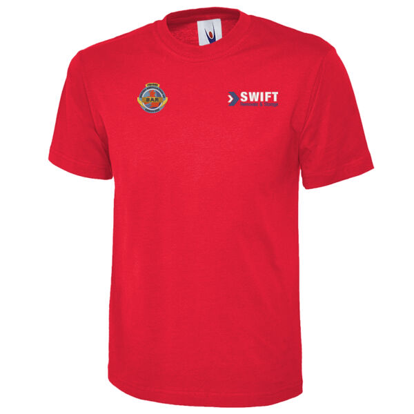 Swift Removals & Storage - Uneek Olympic T-shirt Thumbnail