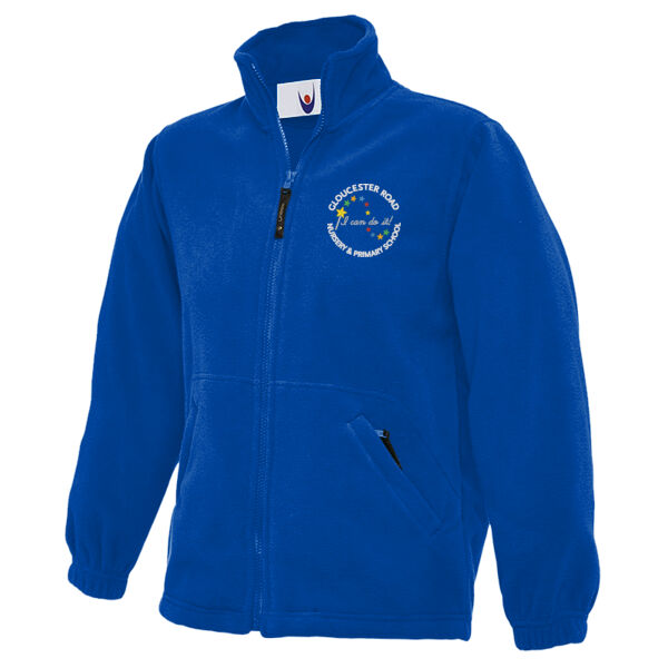 Gloucester Road Primary School - Uneek Childrens Classic Full Zip Fleece Jacket Thumbnail