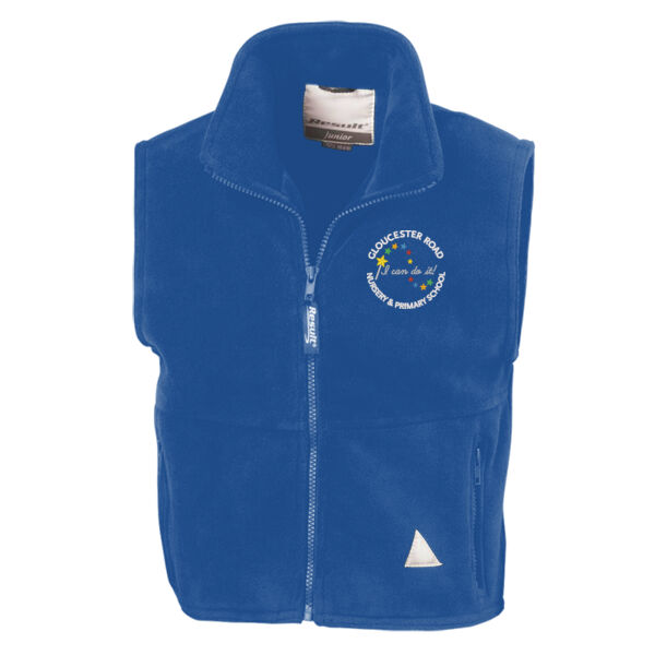 Gloucester Road Primary School - Result Kids/Youths Polartherm™ Fleece Bodywarmer Thumbnail