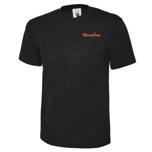 Malvern Tyres - Uneek Classic T-shirt Thumbnail