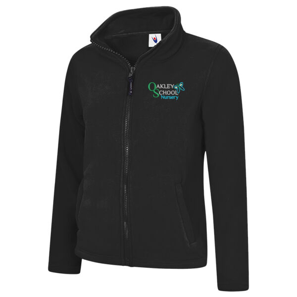 Oakley School Nursery - Ladies Classic Full Zip Fleece Jacket Thumbnail